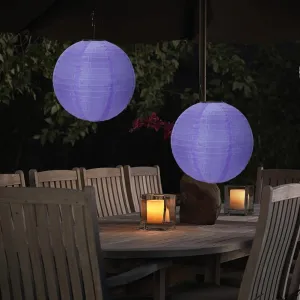 Solar Powered Led Chinese Lantern