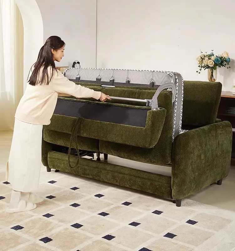 Sophia Foldable Sofa Bed with Mattress
