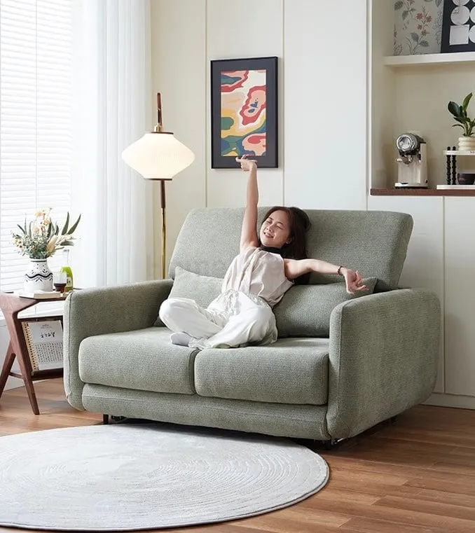 Sophia Foldable Sofa Bed with Mattress