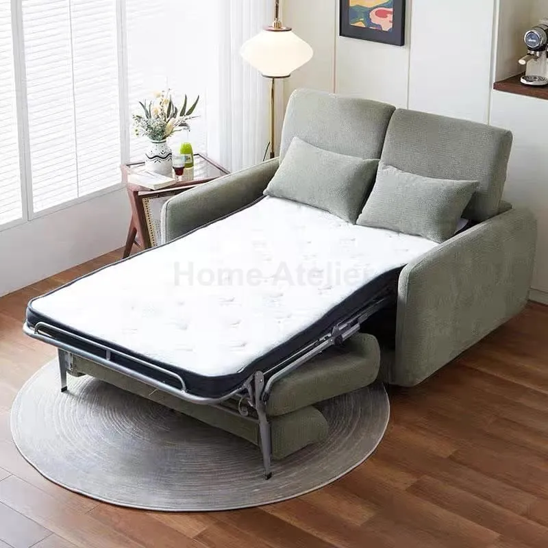 Sophia Foldable Sofa Bed with Mattress