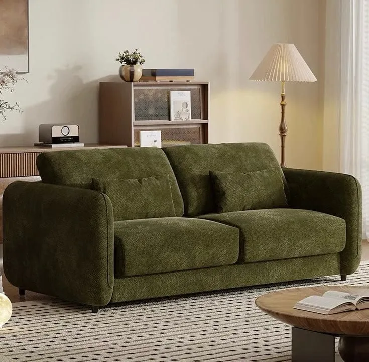 Sophia Foldable Sofa Bed with Mattress