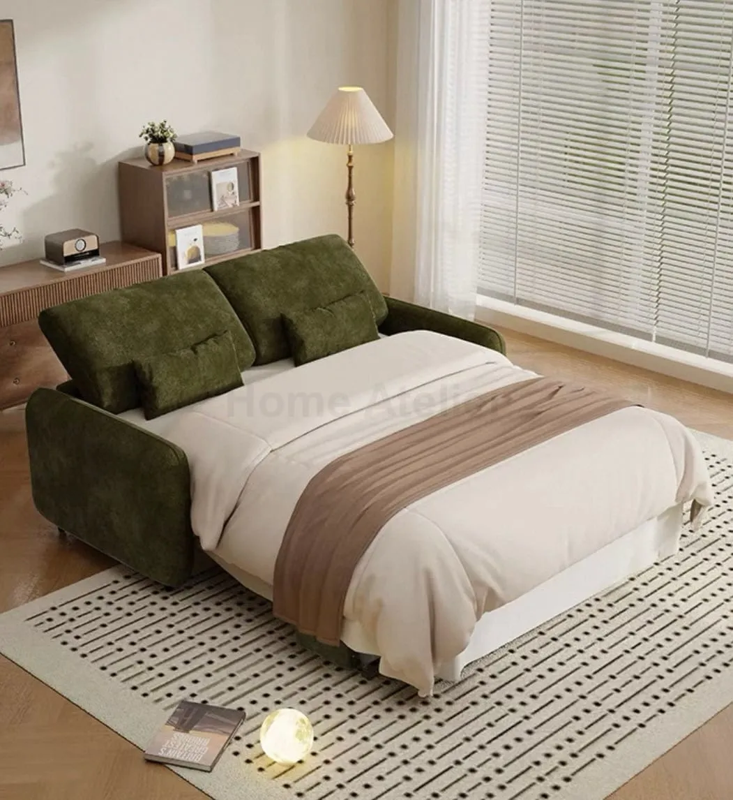 Sophia Foldable Sofa Bed with Mattress