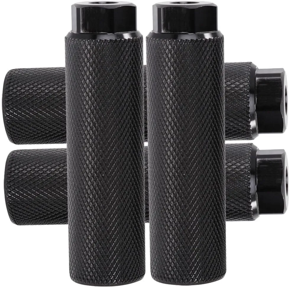 Sosoport 4pcs Bike Pegs Aluminum Alloy Bike Pegs Anti-Slip Portable Fit for MTB