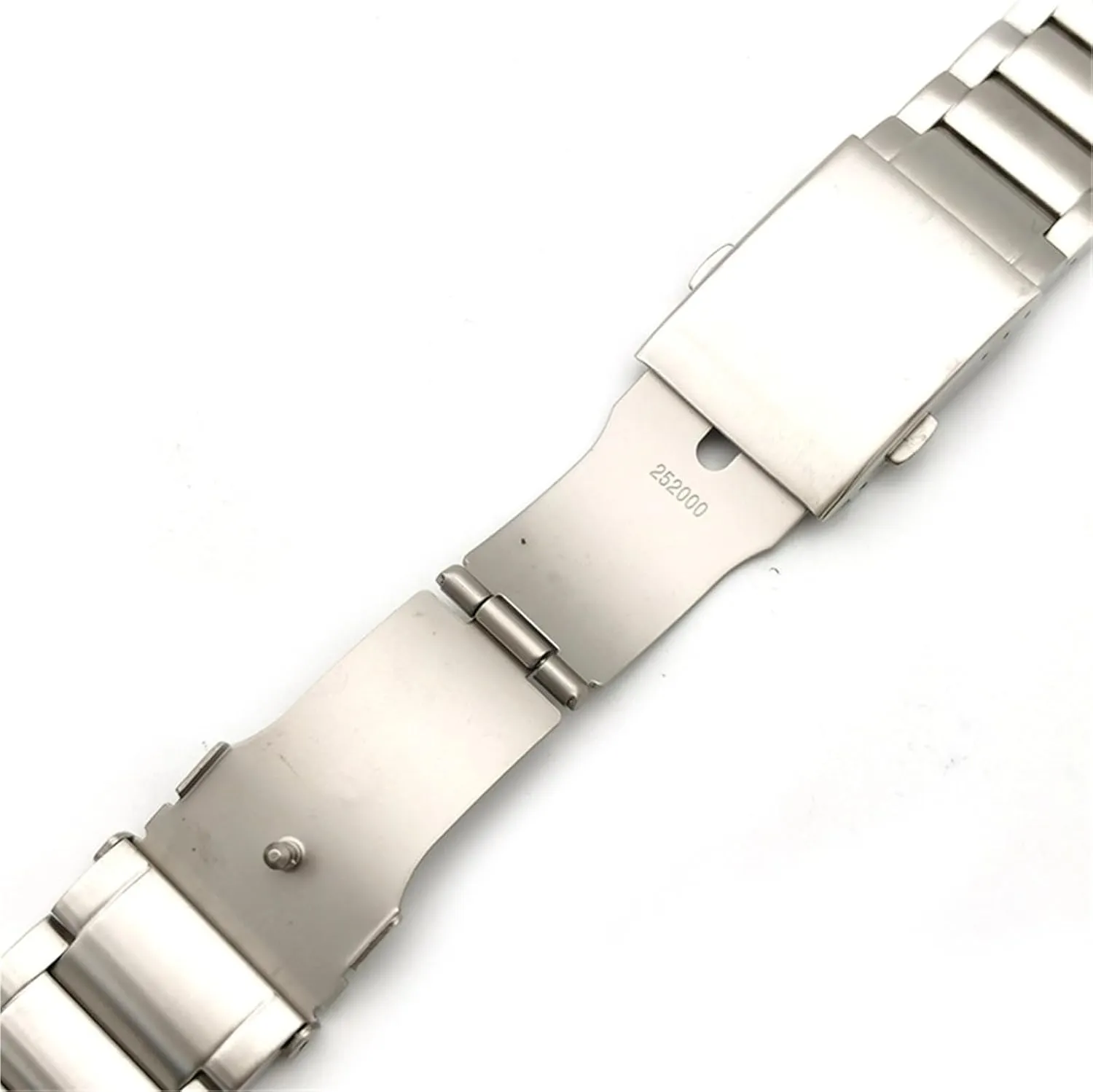 Stainless Steel Folding Buckle Unisex Quick Release Replacement Wristband