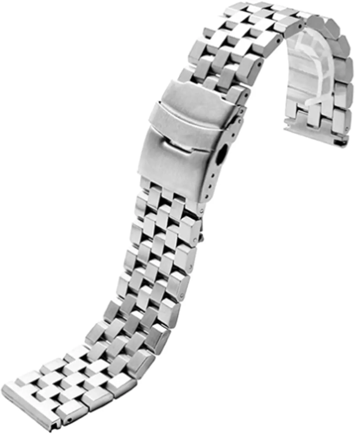 Stainless Steel Metal Watch Band 18-24mm Men Women Universal Watch Accessories Suitable For Quartz Watch Smart Watch