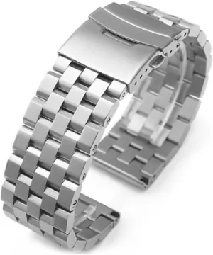 Stainless Steel Metal Watch Band 18-24mm Men Women Universal Watch Accessories Suitable For Quartz Watch Smart Watch