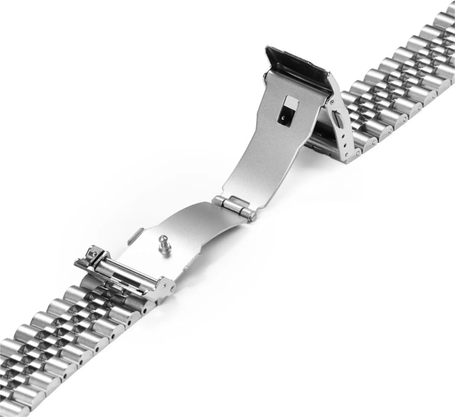 Stainless Steel Metal Watch Band Quick Release 18-24mm Men Women Universal Fit Smart Watch Quartz Watch