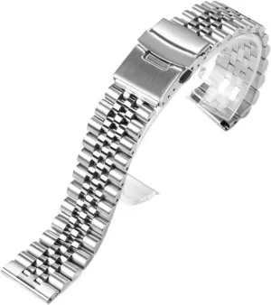 Stainless Steel Metal Watch Band Quick Release 18-24mm Men Women Universal Fit Smart Watch Quartz Watch