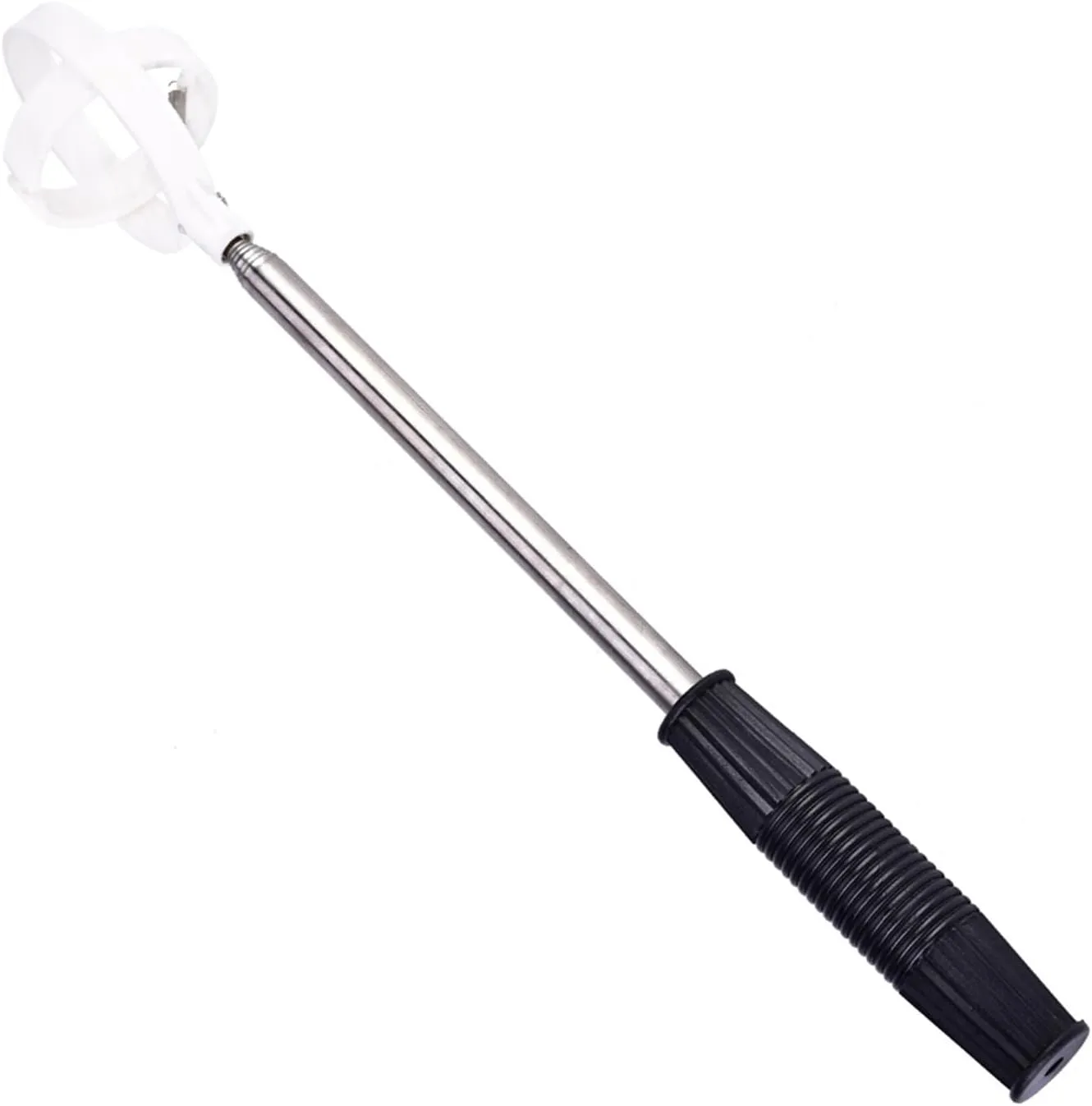 Stainless Steel Telescopic Retriever Picker Tool with Comfortable Grip (White)