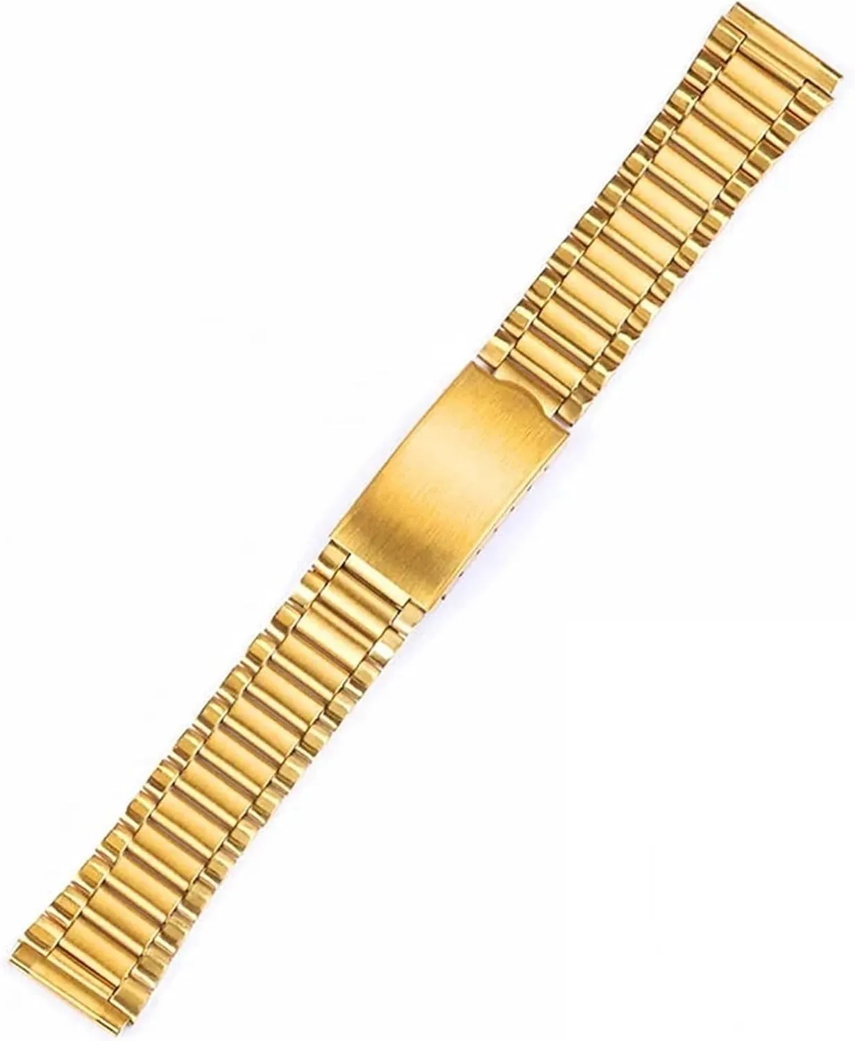 Stainless Steel Watch Band 12mm 14mm 18mm 20mm Folding Buckle Universal Watch Strap