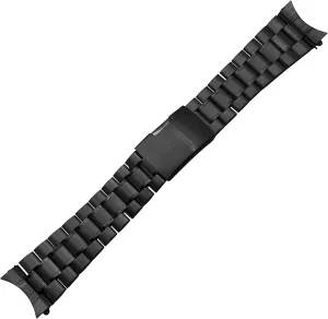 stainless steel watch band 16mm 18mm 20mm 22mm 24mm strap wristband curved end watch strap folding buckle replacement wrist belt