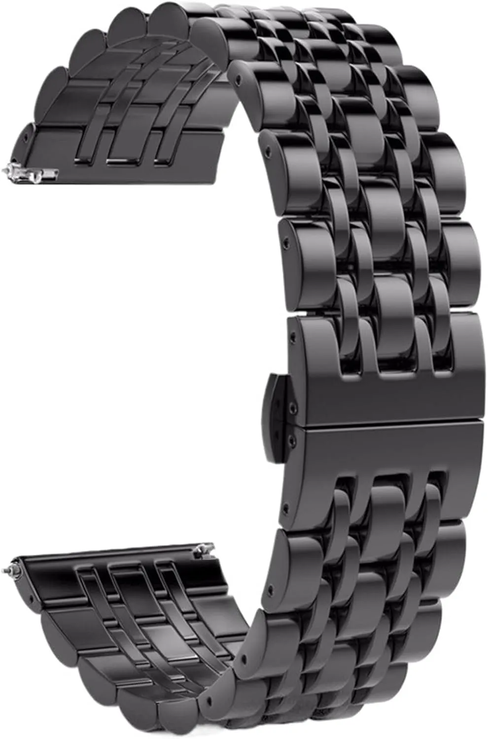 Stainless Steel Watch Band 22mm 20mm Replacement Wristband for Smart Watch Quartz Watch Universal Wristband