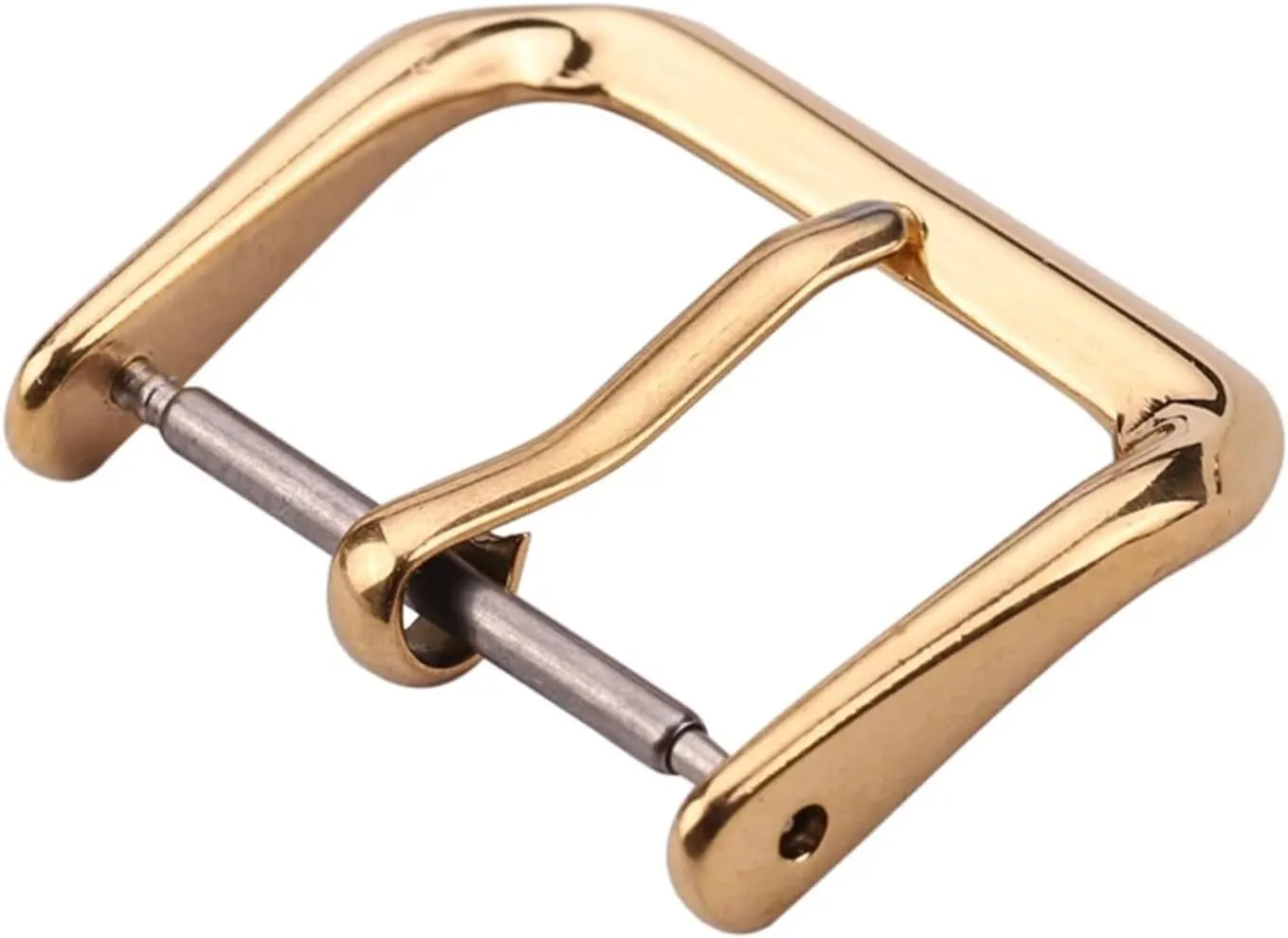 Stainless Steel Watch Buckle 16mm 18mm 20mm 22mm Metal Silver Gold Black Watchbands Strap Clasp Watch Accessory