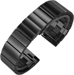 Stainless Steel Watch Strap 18mm Universal Folding Buckle Replacement Wristband