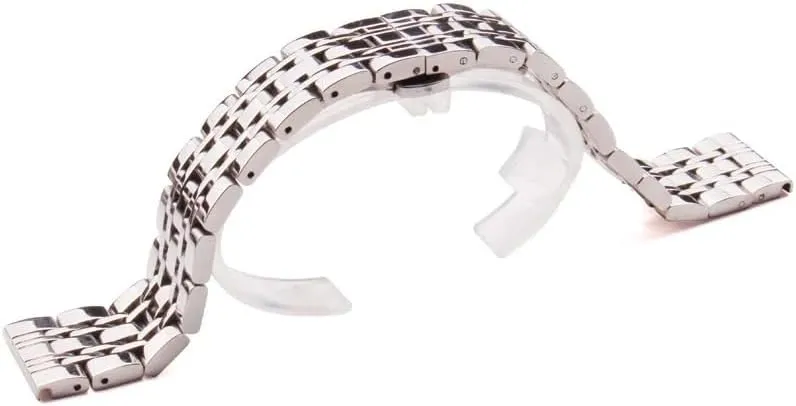 Stainless Steel Watchband Bracelet 18MM 20MM 22MM 24MM Men Woman Metal Watch Strap