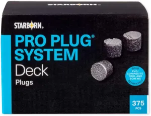 Starborn Pro Plugs for TimberTech Pecan Decking - 375 Count