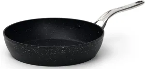Starfrit The Rock Classic 10" (26cm) Non-Stick Deep Fry Pan - Durable Forged Aluminum - Oven Safe - PFOA Free - Easy to Clean
