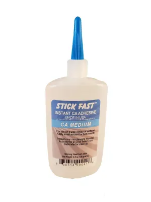 Stick Fast TMI Products Medium 4.5 oz Cyanoacrylate Quick-Set Adhesive