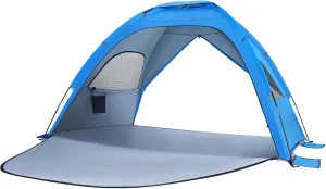 SUPVOX Family Friendly Pop up Tent 2191c Camping Tent 4 Ventilated Walls for Hiking Vacation