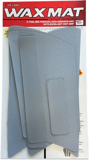 SurfCo - Wax Mat Kit - SUP Progressive Deck (5 feet), no Mess Surfboard Wax Alternative Gray