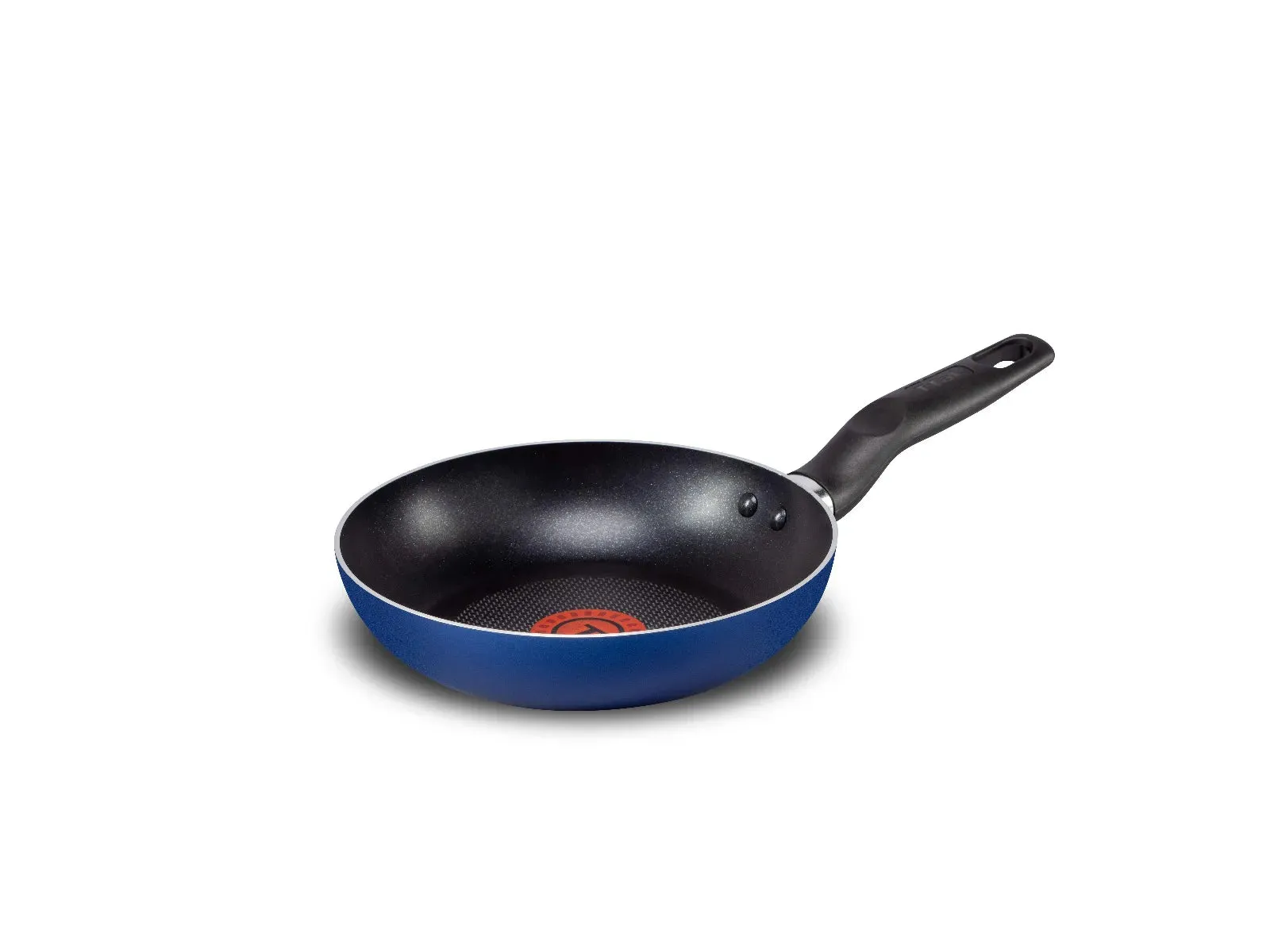 T-FAL Essentials 8pc Cookware Set Blue/Gold - B474S874/ B455S874