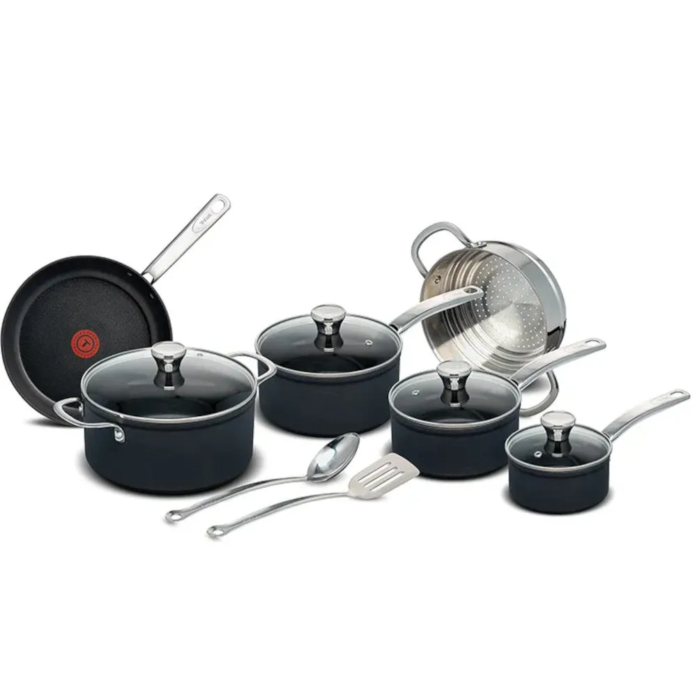 T-FAL Platinum Unlimited Hard Anodized 12pc Cookware Set - H126SC74