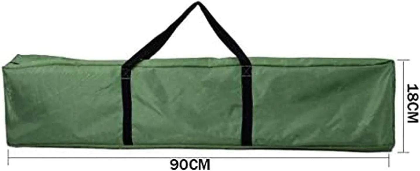 Tarpaulin Shade Cloth Rainproof Cloth Tent Fully Automatic Waterproof Camping 5-8 People Two Rooms Family Tent Backpack Tent Easy to Install and Package (Color : Green, Size : Large)
