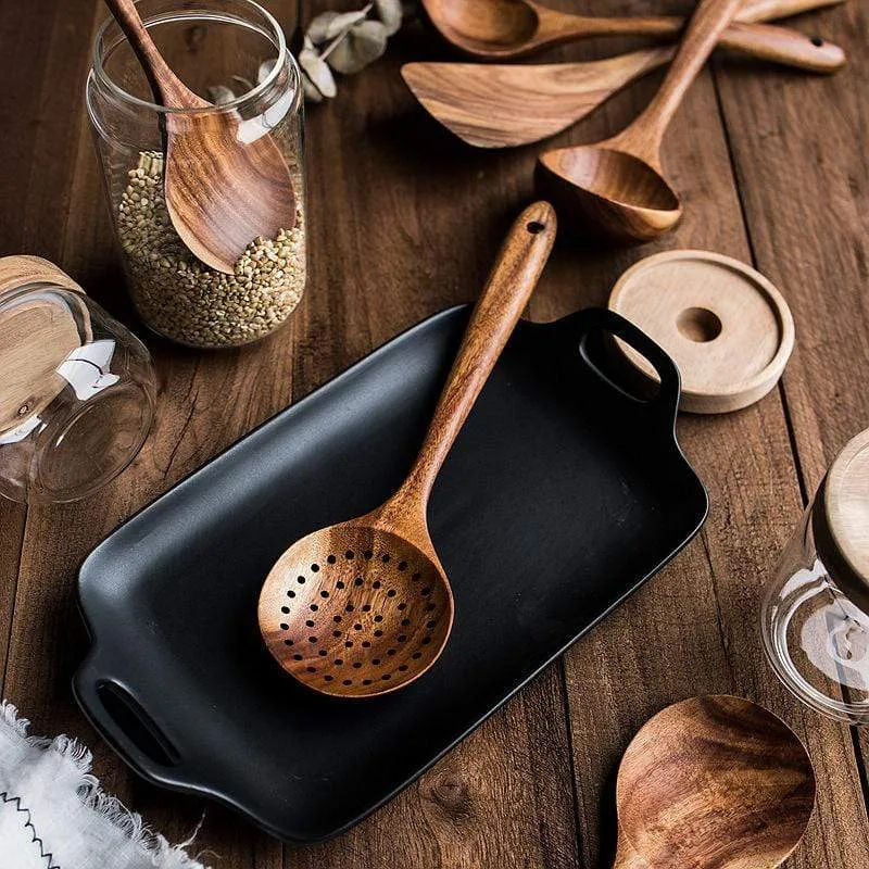 Teaky™ - Teak utensil set [Last day discount]