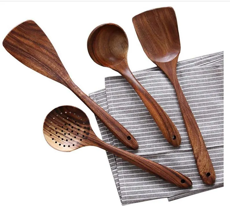Teaky™ - Teak utensil set [Last day discount]