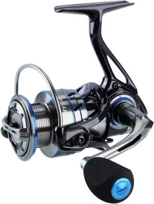 Tempo Apex Spinning Reel - Ultralight Magnesium Body Fishing Reels Spinning with 10 1 BB, Carbon Fiber Max Drag 39 LBs, Smooth Fishing Reel with Aluminum Shaft and Handle for Bass Trout Catfish
