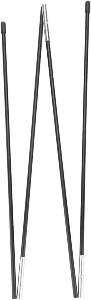 Tent Pole, Tent Poles Replacement Portable Fiberglass Camping Tent Pole Bars Tent Repair Kit for Double Tents Support Rods Awning Frames Kit