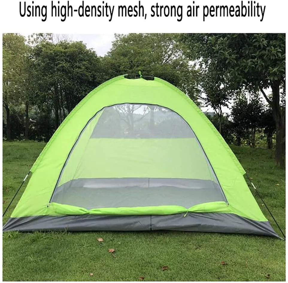 Tent,Dome Family Waterproof Camping Tent,Outdoor Hiking Easy Set Up 3-4 People Orange 114x59inch