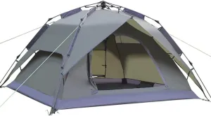 Tents Automatic Tent 3-4 Person Camping Tent,Easy Instant Setup Protable Backpacking for Sun Shelter,Travelling,Hiking