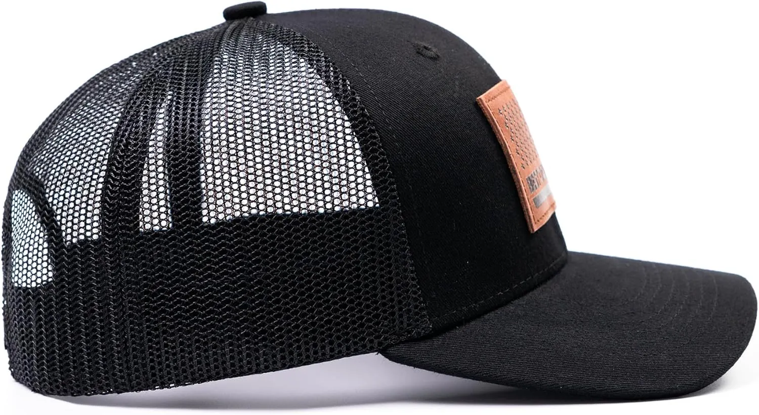 The Dogfather Trucker Hat for Men, Best Dog Dad Gifts, Adjustable Mesh Back Baseball Cap, Idea