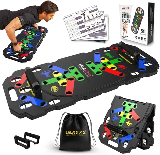 The Multi-Functional Fitness Board Push-Up Board Is Ideal