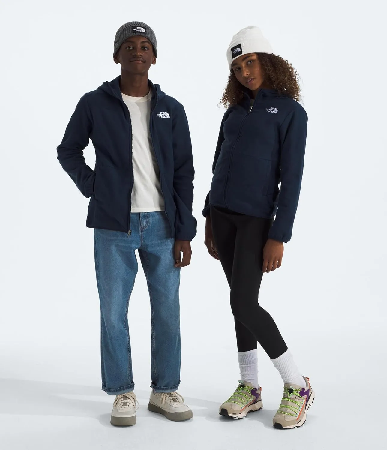 THE NORTH FACE Teen Glacier Lightweight Full Zip Hooded Jacket