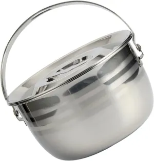 Thicken Camping Pot Non-stick Kitchen Cookware Portable Stew Pot for Outdoor Cooking for Stewing Soups
