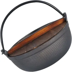 Totority 1set Portable Outdoor Soup Pot Lightweight Non-Stick Cooking Pot for Camping Picnic and Family Gatherings Sturdy Stockpot Design for Easy Use