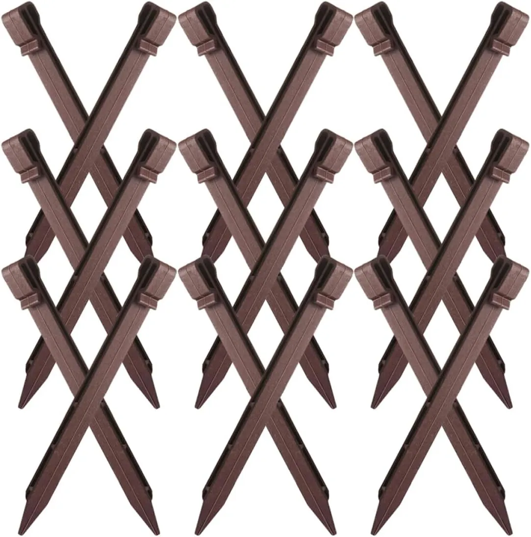 Toyvian Heavy Duty Plastic Tent Stakes Durable Ground Pegs for Camping Tarp and Garden Use Sharp Ends for Strong