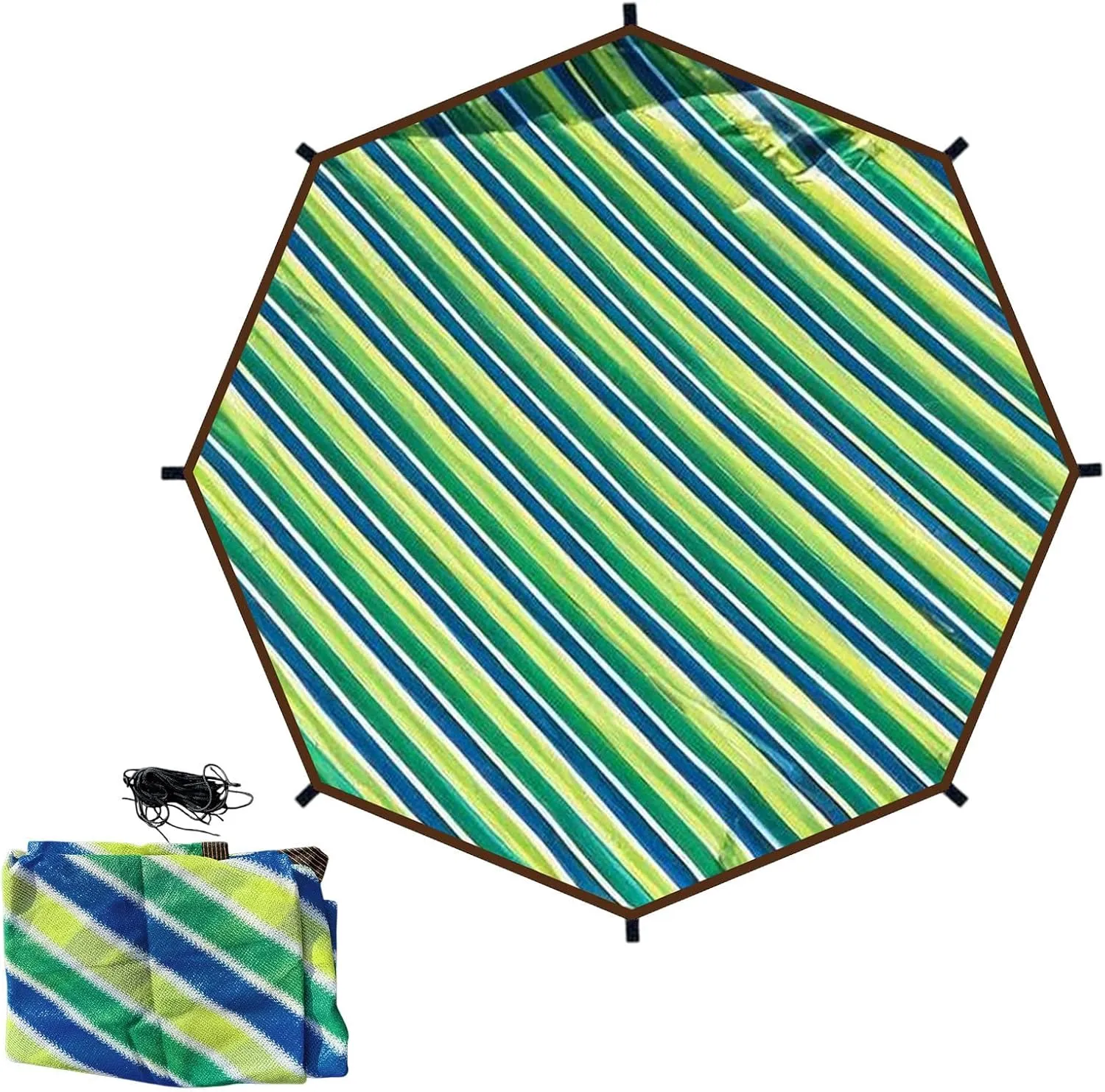 Trampoline Sunshade, Waterproof UV Protection Trampoline Tent Cover | Tear Resistant Tent, 12ft 14ft Soft Outdoor Sun Protection Cover, Outdoor Backyard Garden Use, All Season Protection