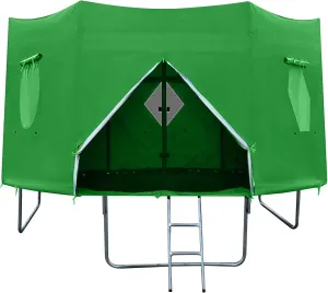 Trampoline Tent - Anti-Uv Cover | Trampoline Top Screen, Backyard Fun Sun Shelter, Shade Cover, Outdoor 6ft 8ft 10ft 12ft 14ft Sun Protection Canopy for Backyard Playground