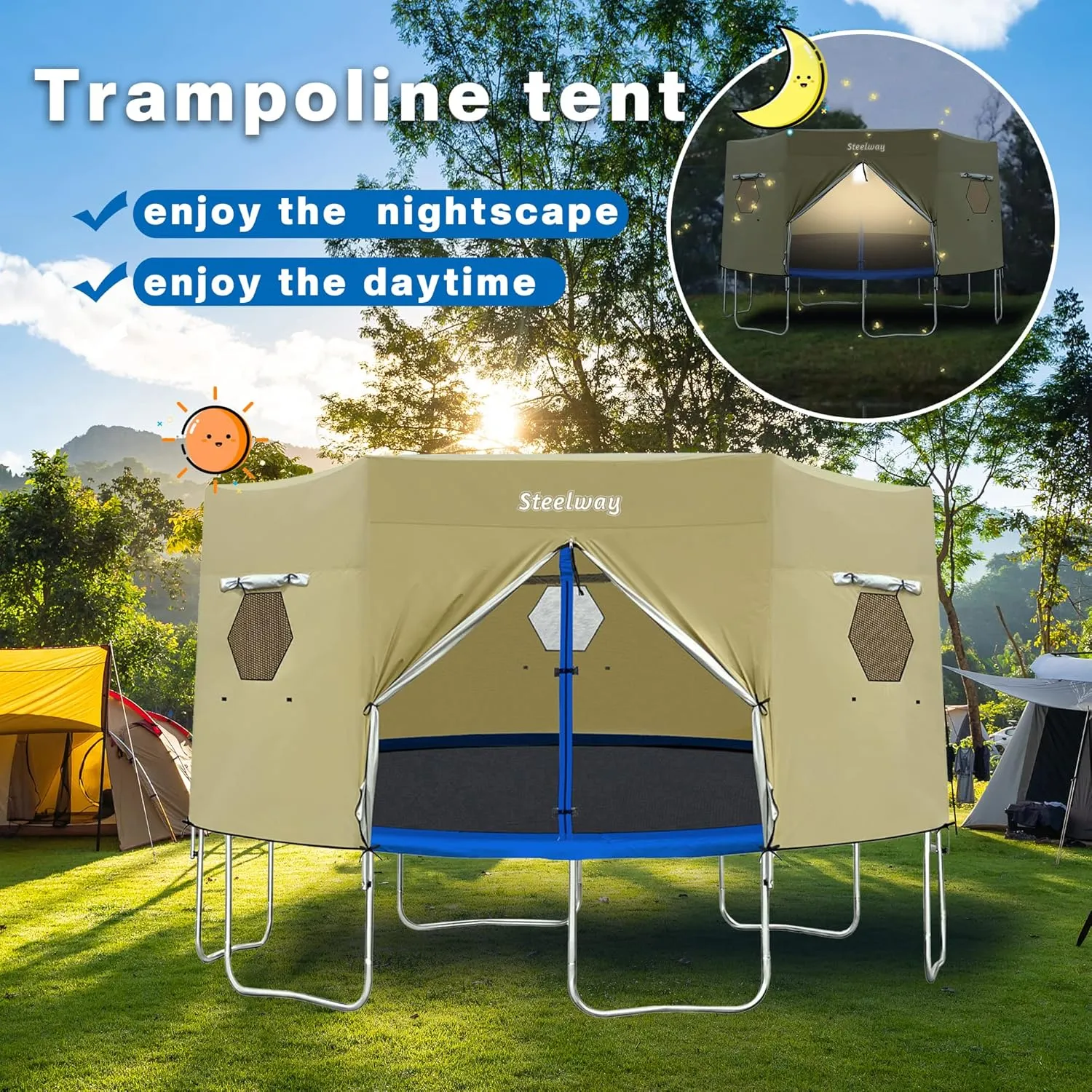 Trampoline Tent