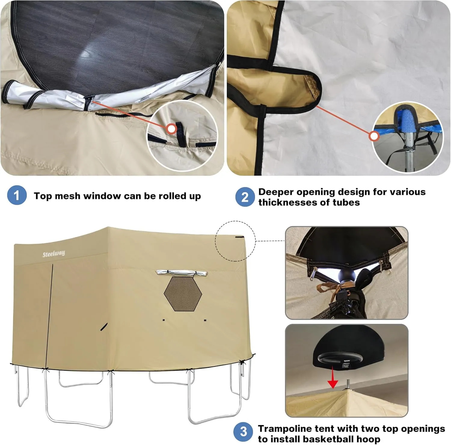 Trampoline Tent