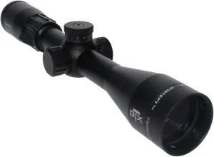 TRUGLO Intercept Tactical Hunting Shooting Durable Waterproof Fogproof Scratch-Resistant 1" Tube Illuminated Reticle Riflescope with Scope Cover Included