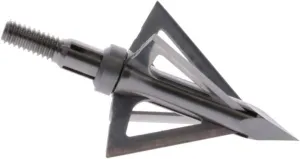 Truglo Titanium X QUADCUTTER 4 Blade 100 Grain Sharp Durable Fixed-Blade Archery Bow Hunting Broadhead with Grade 5 Titanium Ferrule & Stainless Steel Blades - Spare Set of Blades Included