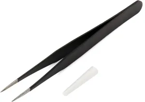Tweezer Set.2pcs Ingrown Hair Tweezer Set.Eyebrow Removal Blackhead Picking Tool Nail Rhinestones Nipper Precision Tweezer Set.Set