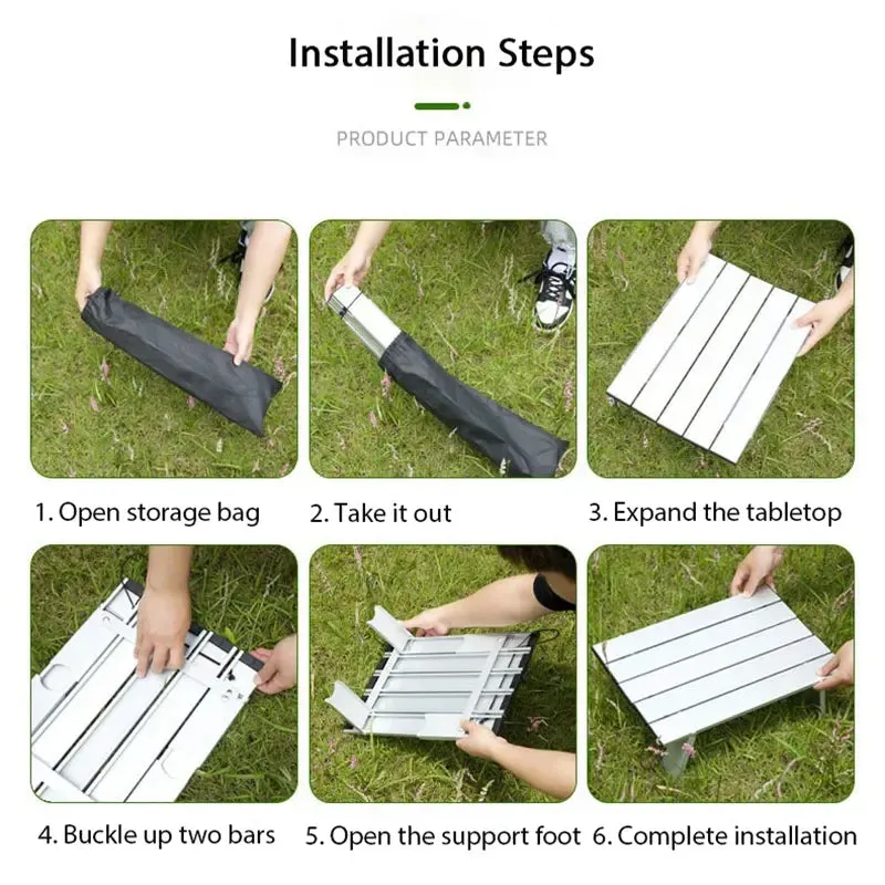 Ultralight Portable Camping Table for Outdoor