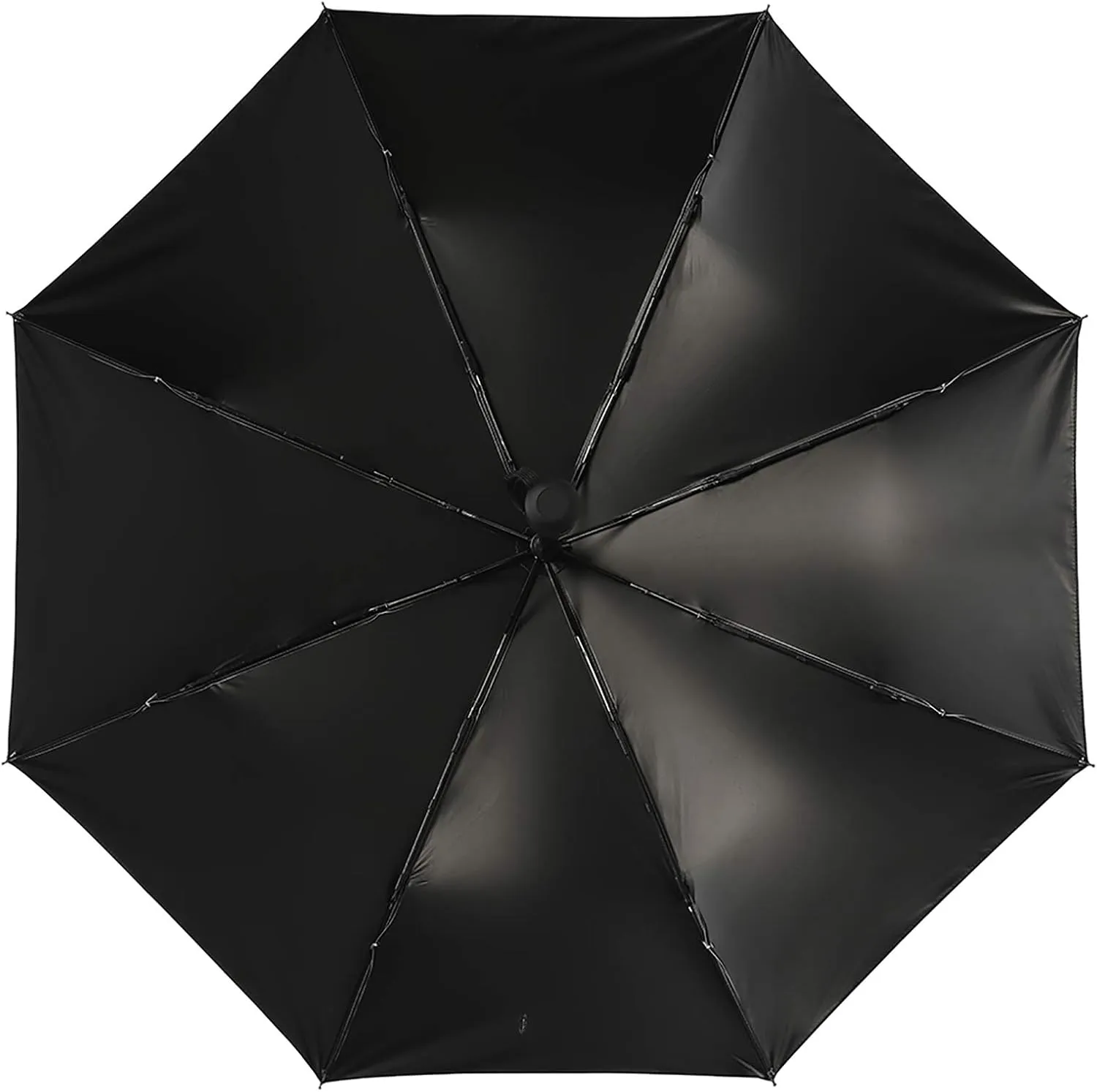 Umbrella Hand Drawn Brown Flowers Compact Travel Umbrella Modern Minimalist Floral Windproof Automatic Travel Umbrella One Touch Auto Open And Close Button Travel Folding Sports Umbrella