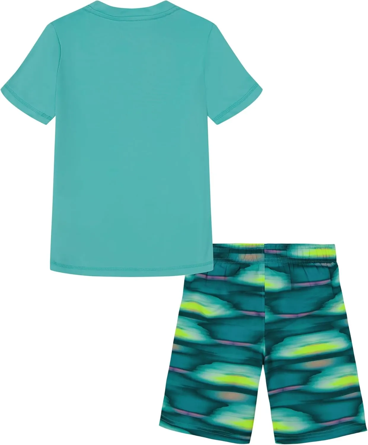 Under Armour Boys' Swim Volley Set, Sleeve Shirt & Matching Shorts, Lightweight & Breathable