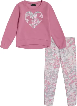 Under Armour womens Hoodie Set, Bottoms & Hoodie, Lightweight & Relaxed Fit